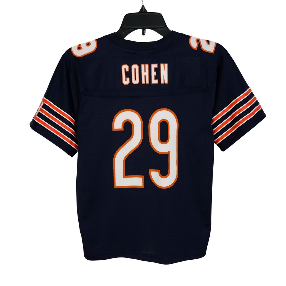 NFL Players Pro Line Chicago Bears Tarik Cohen 29 Jersey Youth Medium Football